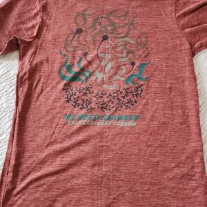 Patagonia Women's Red Graphic Short Sleeve Tee